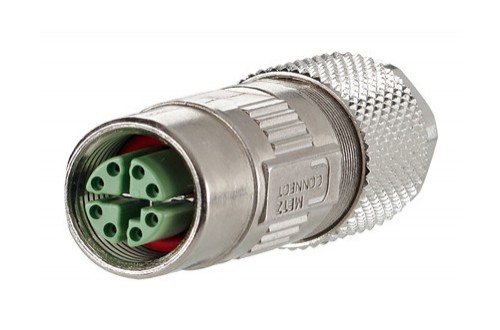 METZ CONNECT - Connector M12 X-coded IP67 te monteren