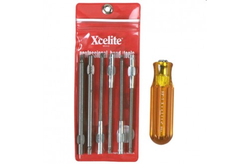 Weller XCELITE - Torx screwdriver 6 piece tool set 99XTD7
