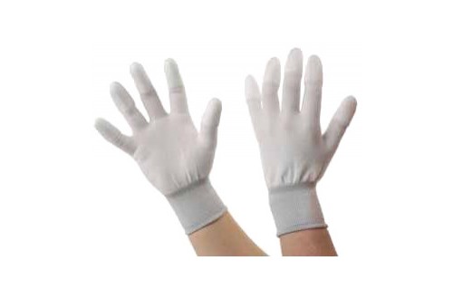  - ESD NYLON PU TIP GLOVE PRINTED (1PAIR) M