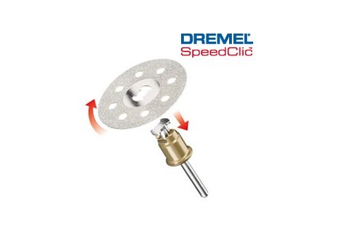 DREMEL - DIAMANTSNIJSCHIJF SPEEDCLIC x1 SC545