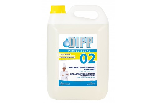 DIPP - DIPP N02 VOEDINGSINDUSTRIE 5L - ALLEEN VOOR PROFESSIONEEL GEBRUIK