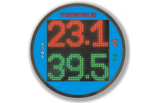 ITECO - TEKMATRIX 32, Humidity / Temperature Indicator with Alarm
