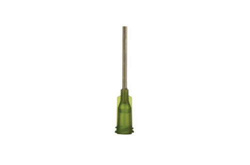  - 18 GAUGE 1" BLUNT END TIP - GREEN x50