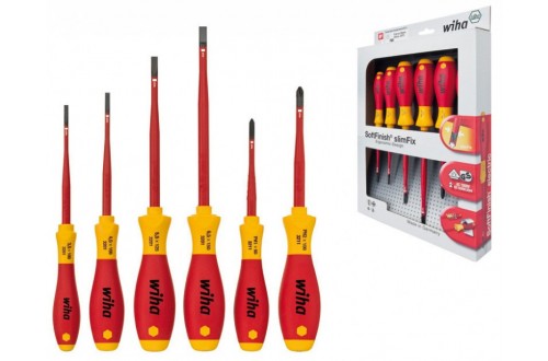 WIHA - SF electric slimFix slotted/ Phillips screwdriver set 3201 K6