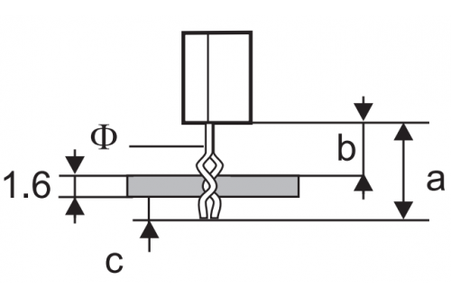 ITECO - SUPERCUT/RS4 - PREFORMING DIE ASSEMBLY - TO92, STAND-OFF / LOCK-IN, 3 LEAD IN LINE