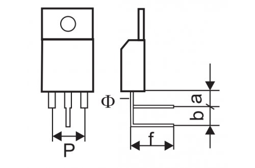 ITECO - SUPERCUT/RS4 - PREFORMING DIE ASSEMBLY - TO220, 90DEG BENDING CENTER LEAD OUT