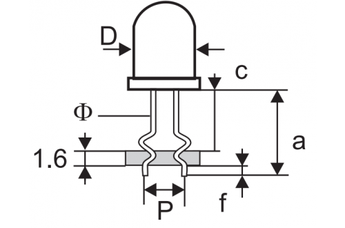 ITECO - SUPERCUT/RS4 - PREFORMING DIE ASSEMBLY STAND-OFF / LOCK-IN LED