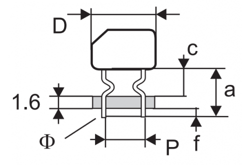 ITECO - SUPERCUT/RS4 - PREFORMING DIE ASSEMBLY DIODE 4 LEADS STAND-OFF OUTWARD FORM