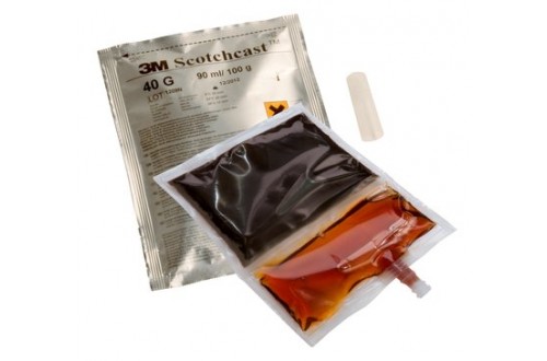 3M - CABLE POLYURETHAN RESIN SCOTCHCAST 40, 2 COMPONENT CMP SYSTEM, SIZE A, 90ml