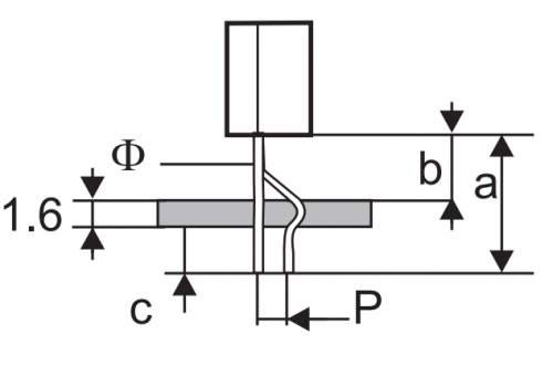 ITECO - SUPERCUT/TS1 - PREFORMING DIE ASSEMBLY - TO92, CENTER LEAD SPREAD AND LOCK