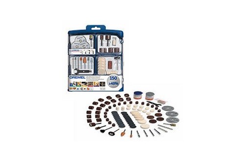 DREMEL - 150 pieces multipurpose accessory set 724