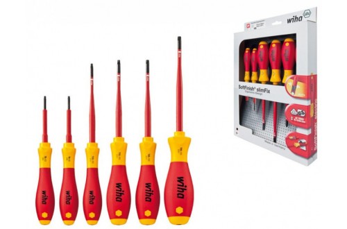 WIHA - SoftFinish® electric slimFix TORX® screwdriver set 3251 K6