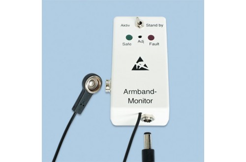  - Wrist strap monitor