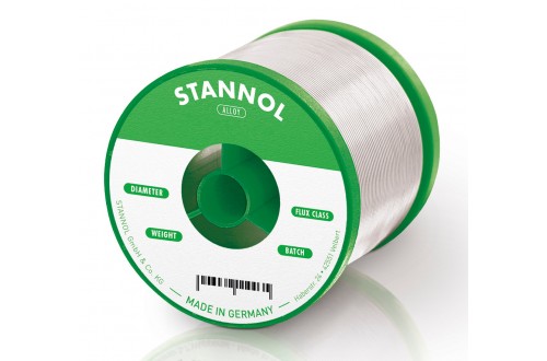 STANNOL - Soldeerdraad Flowtin Fairtin TC Sn99,3Cu0,7 Kristall (600 2,5%)