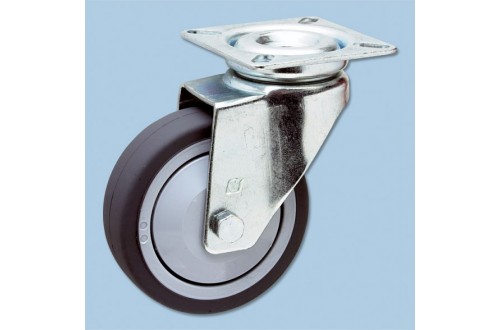  - swivel castor with plate (without brake)