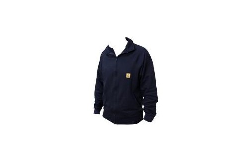  - ESD CARDIGAN UNISEX BLACK/BLUE L