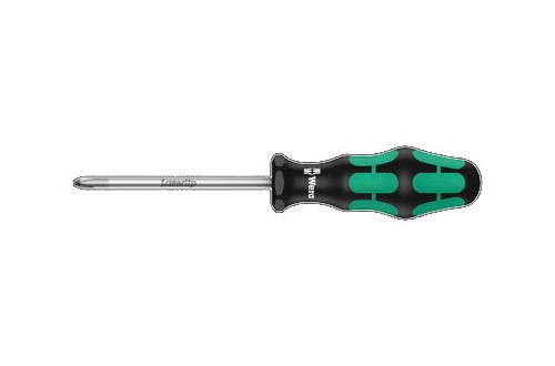 WERA - Ergonomic, anti-roll Philips screwdriver & LaserTip