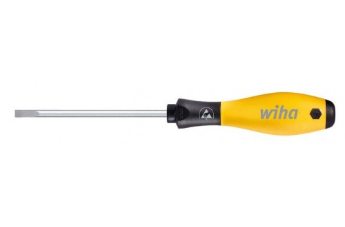 WIHA - ESD SLOTTED SCREWDRIVER 302SF 6,5x150