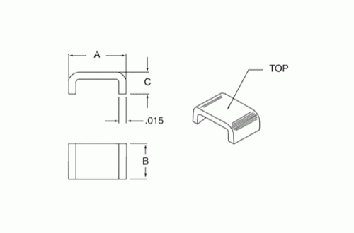 COMPONENTS CORPORATION - SMD JUMPER SJ-0805-01-T x1000