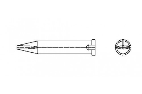 WELLER - Soldering Tip with twist lock XTR E XT 