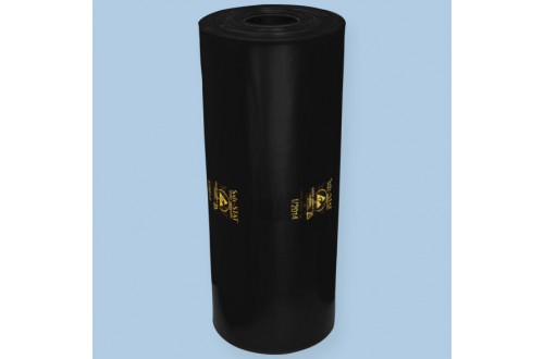  - PE CONDUCTIVE BLACK TUBULAR FILM WITH ESD LOGO 150mm x 500m