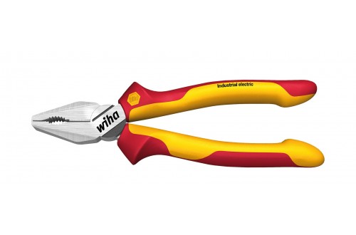 WIHA - INDUSTRIAL ELECTRIC COMBINATION PLIERS WITH DynamicJoint AND OptiGrip Z 01 0 09 180mm blister