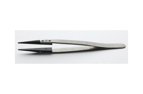 IDEAL-TEK - Tweezers with plastic replaceable tips(CF)