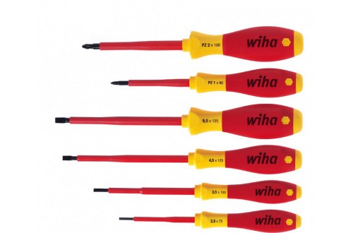 WIHA - SoftFinish Elektrische schroevendraaierset