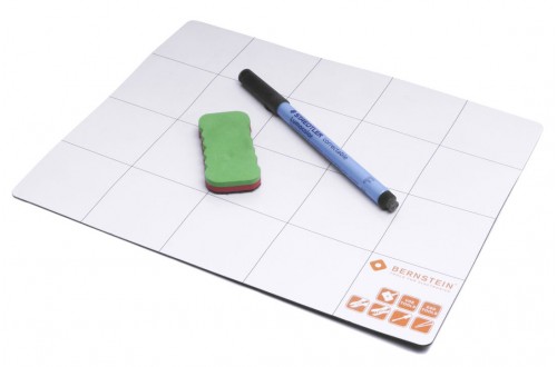 BERNSTEIN - Magnetic mat with pen and sponge