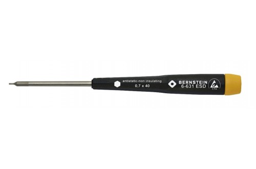 BERNSTEIN - WRENCH KEY 0,7mm WITH DISSIPATIVE HANDLE
