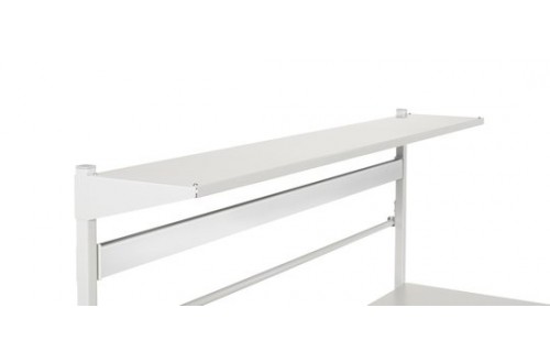  - Height adjustable upper steel shelf for TPH workbench
