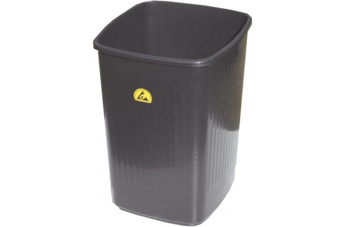 ITECO - CONDUCTIVE WASTE PAPER BIN VOL. 50 L - 360x360x650h mm