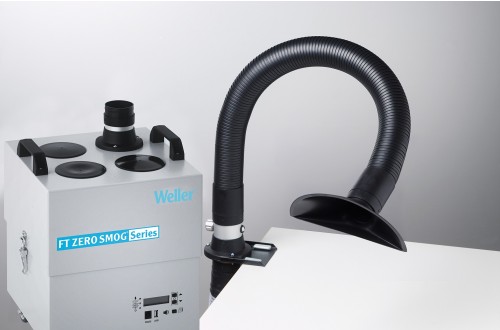WELLER - Aspirateur de fumée Zero Smog 4V Kit 1 avec une buse en entonoir