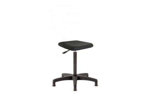  - ESD CHAIR, SEAT ONLY WITHOUT BACKREST, 50-70cm, ON ESD GLIDES, NO FOOT RING