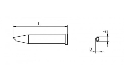 WELLER - Soldering tip XT GW2 