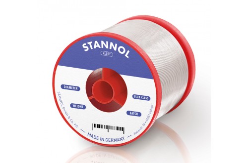 STANNOL - SOLDER WIRE Sn60Pb40 S321 2% (1,0mm-500g)