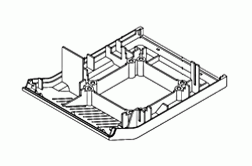 WELLER - Housing bottom WSD 81