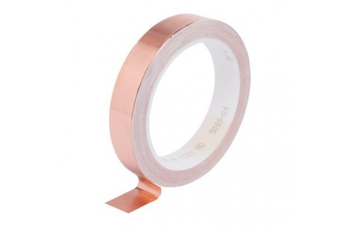 3M - KOPER TAPE 1 ZIJDE 1181 (12,7mmx16,4m)