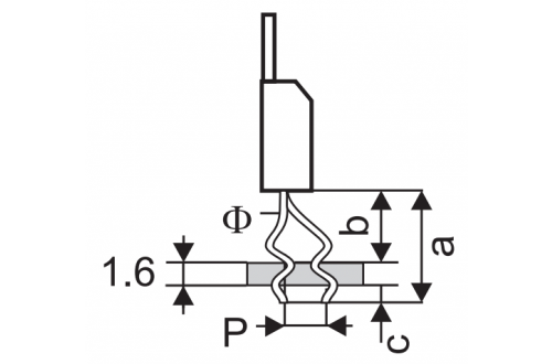 ITECO - SUPERCUT/TS1 - PREFORMING DIE ASSEMBLY - TO220, CENTER LEAD SPREAD, 3 LEAD LOCK