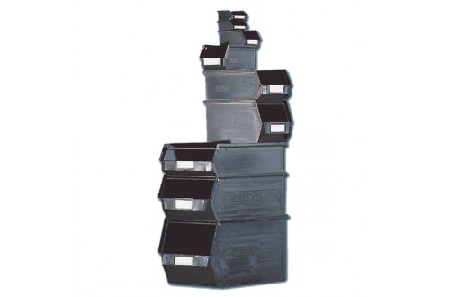  - STACKABLE PLASTIC BINS PP-EL 92/70x95x50mm