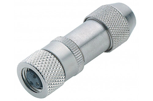 BINDER - M8, solder, shieldable