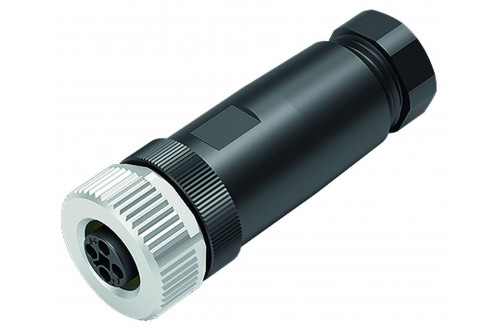 BINDER - M12-T, screw clamp, for power supply
