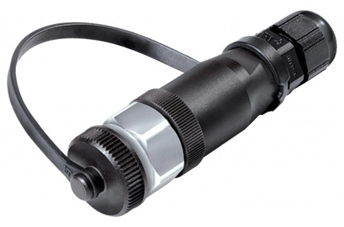 BINDER - M12-A, screw clamp, outdoor