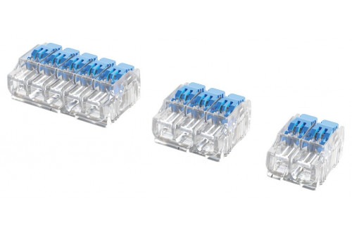 IDEAL - Connecteurs de fils à levier Gen II à 2, 3 et 5 ports(10 chacun)