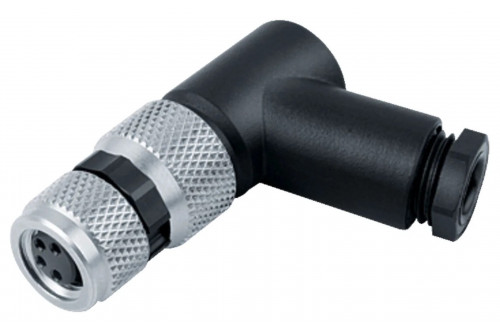 BINDER - M8, angled, screw clamp