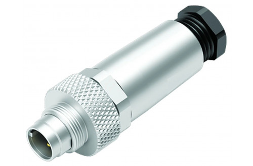 BINDER - M9 IP67, mannelijke kabelconnector, afschermbaar