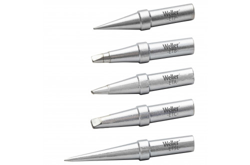 WELLER - ET soldering tip set