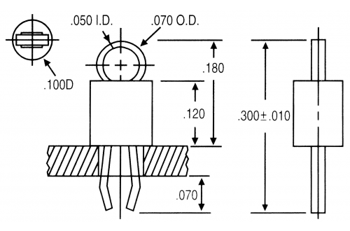 COMPONENTS CORPORATION - Test point TP-105