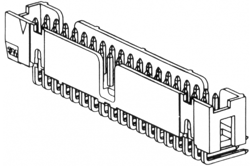 3M - LOW PRO. HEADER 3M 2520-5002