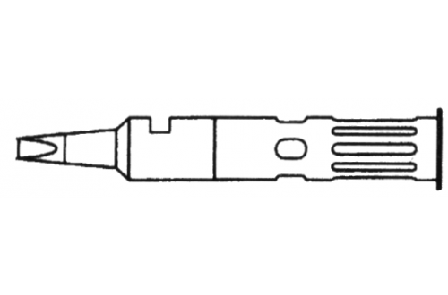 WELLER - 60-01-04 SOLDERING TIP CHISEL 5,0MM